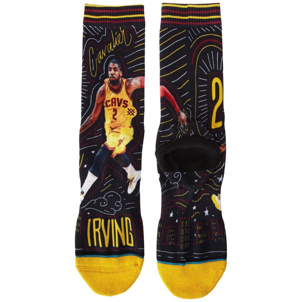 Kyrie Irving x Stance Socks by Youbetterfly